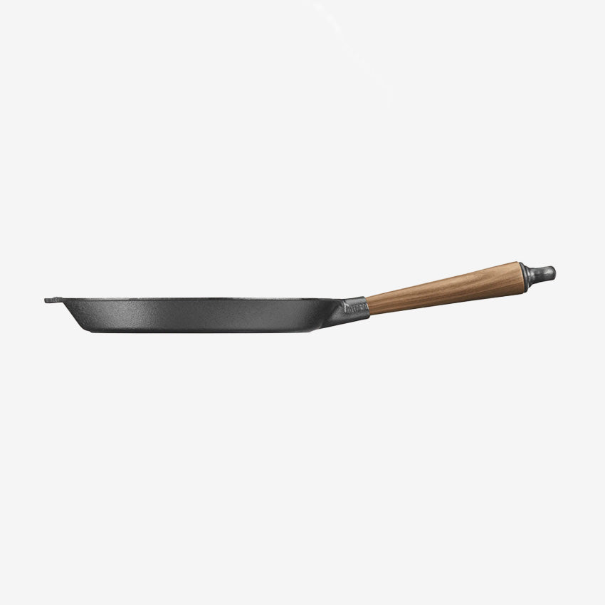 Skeppshult | Deep Skillet With Walnut Handle