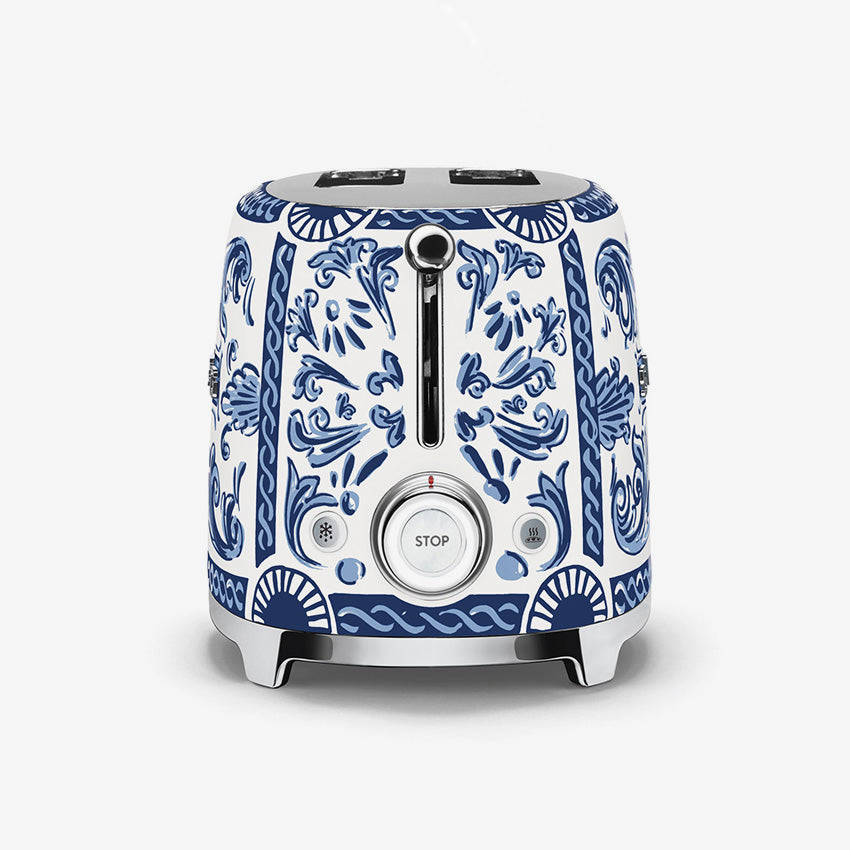 Smeg | Dolce & Gabbana Mediterraneo Style des années 50 Grille-pain à 2 tranches