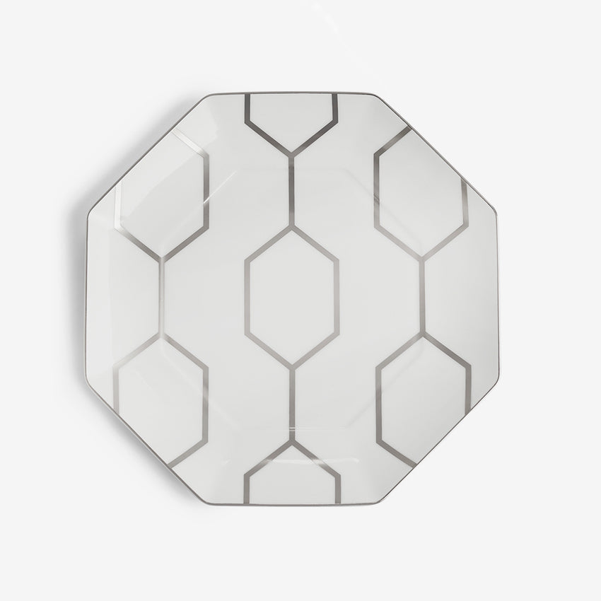 Wedgwood | Gio Octagonal Gold Accent Plate