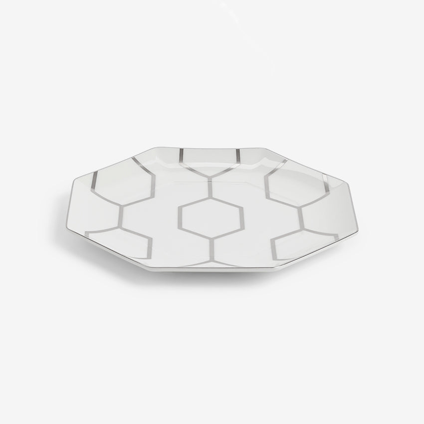 Wedgwood | Gio Octagonal Gold Accent Plate