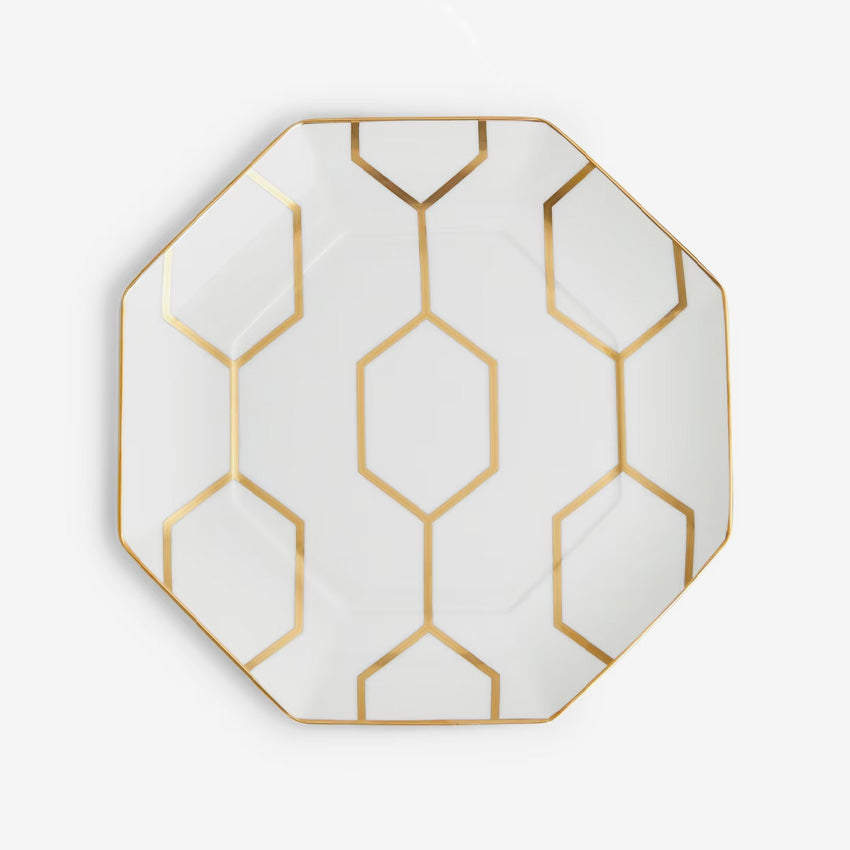 Wedgwood | Gio Octagonal Gold Accent Plate