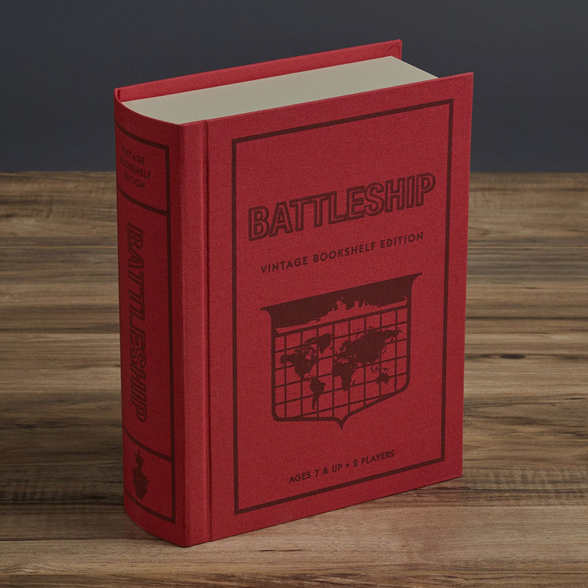 WS Game Company |  Battleship Vintage Bookshelf Edition