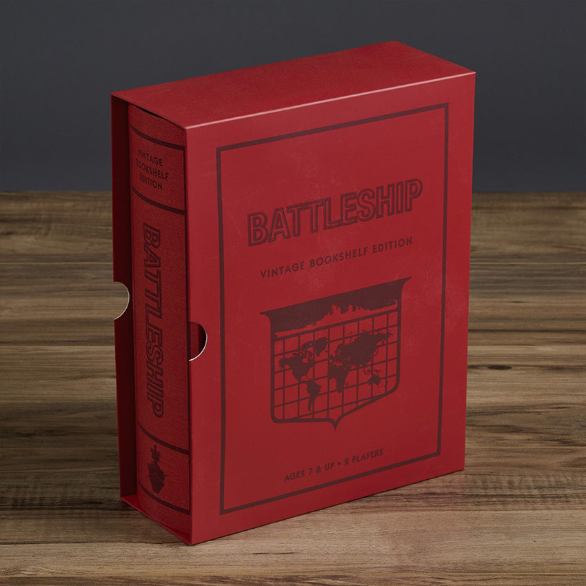 WS Game Company |  Battleship Vintage Bookshelf Edition