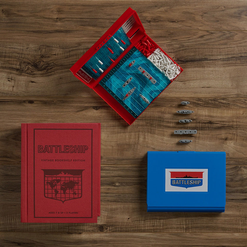 WS Game Company |  Battleship Vintage Bookshelf Edition