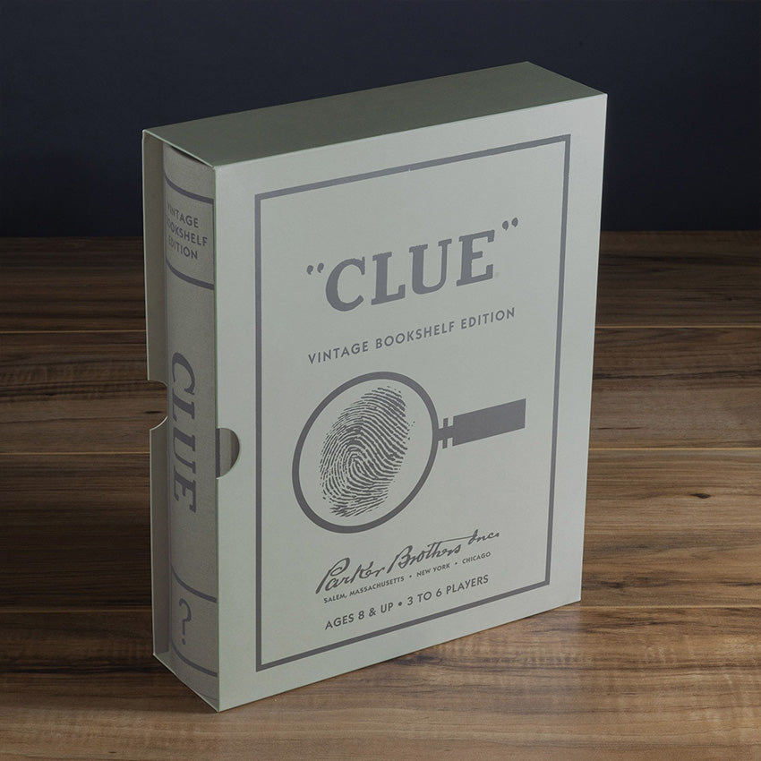 WS Game Company | Clue Vintage Bookshelf Edition