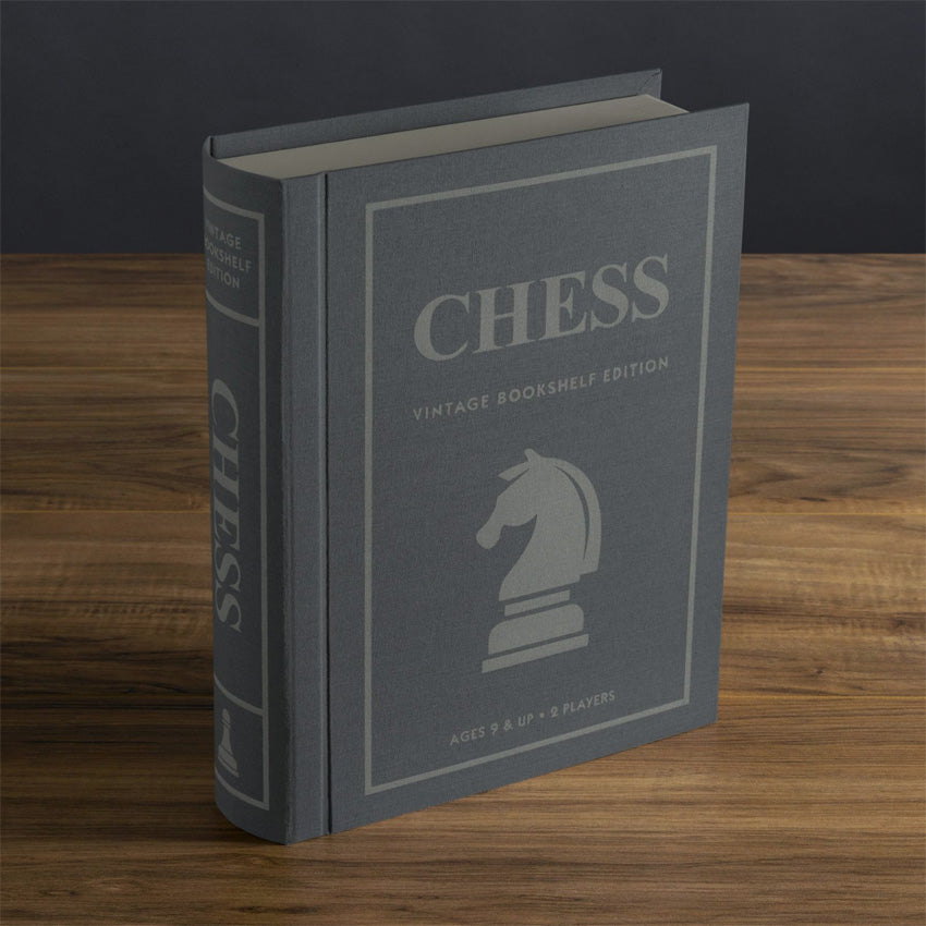 WS Game Company | Chess Vintage Bookshelf Edition