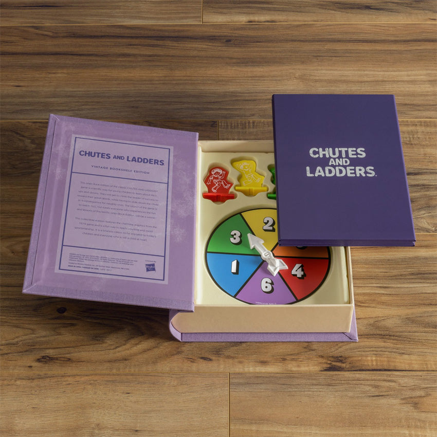 WS Game Company | Chutes and Ladders Vintage Bookshelf Edition