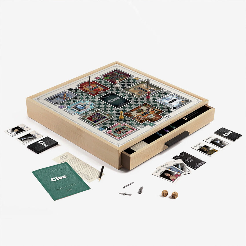 WS Game Company | Clue - Maple Luxe Edition