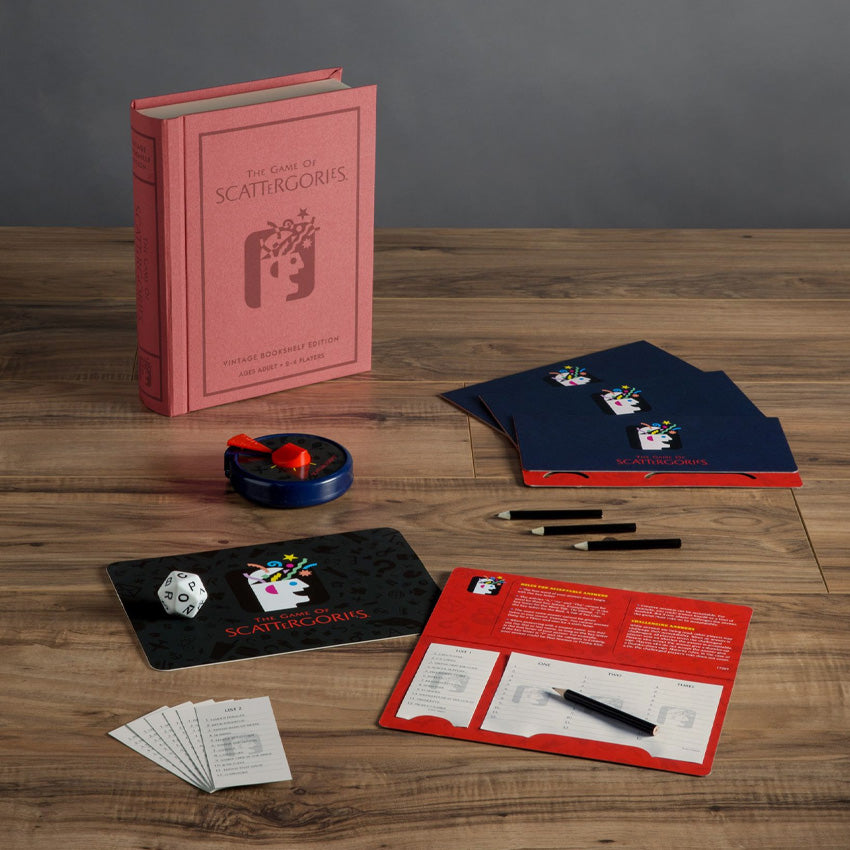 WS Game Company | Édition Vintage Bookshelf Scattergories