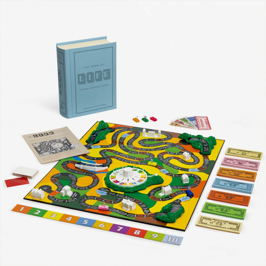 WS Game Company | The Game of Life Vintage Bookshelf Edition