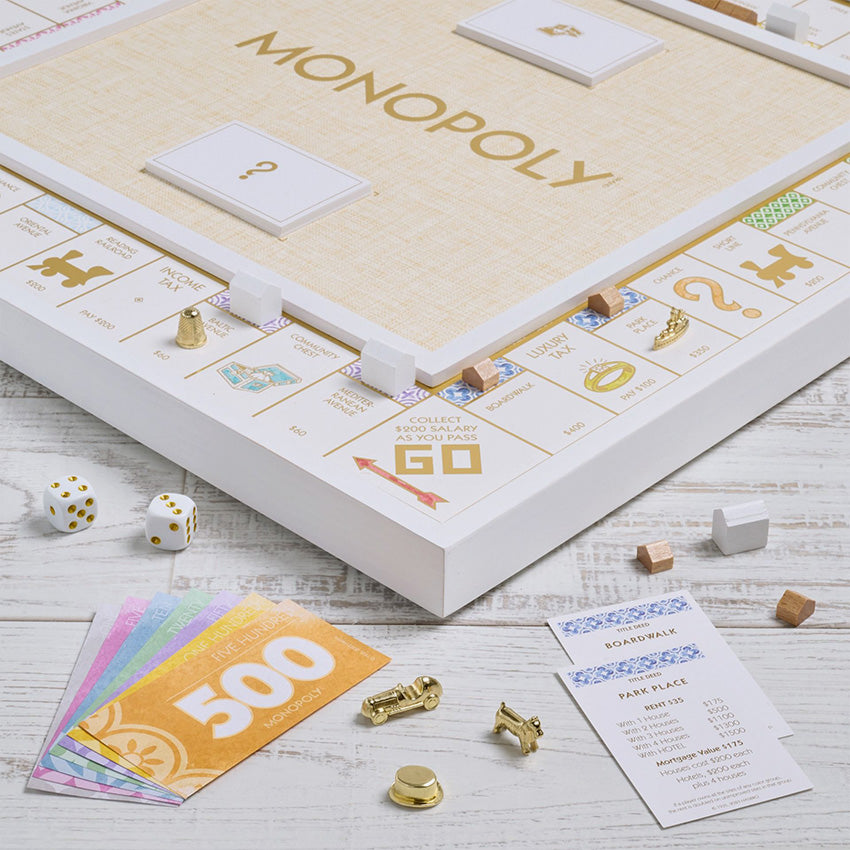 WS Game Company | Monopoly Bianco Edition