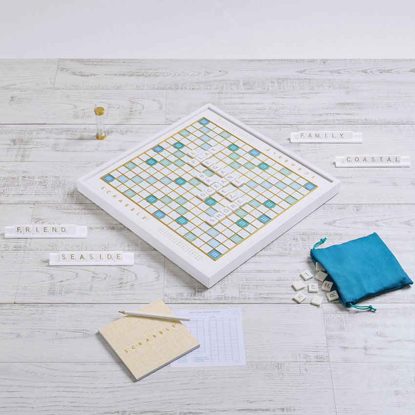 WS Game Company | Scrabble Bianco Edition