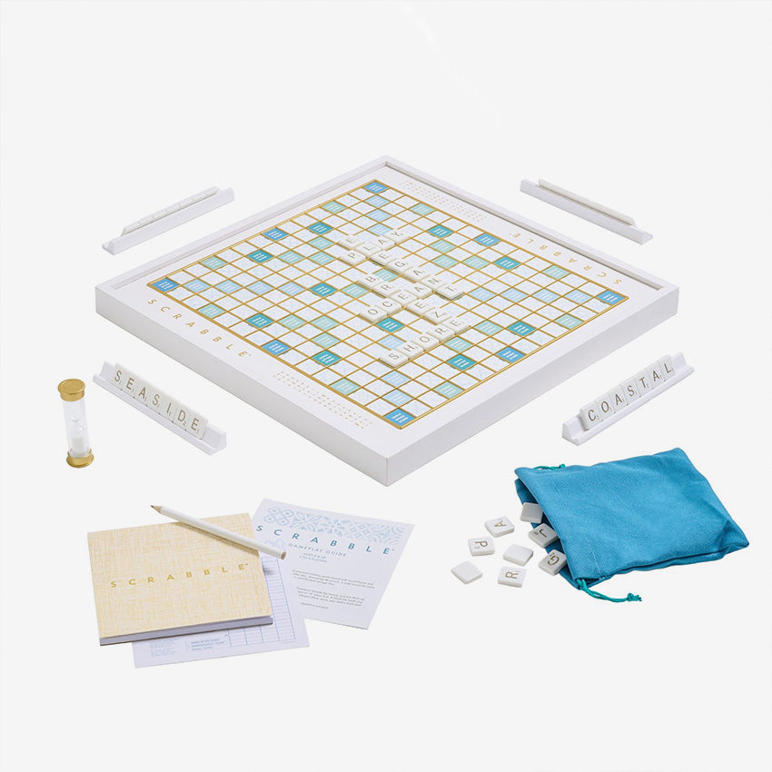 WS Game Company | Scrabble Bianco Edition