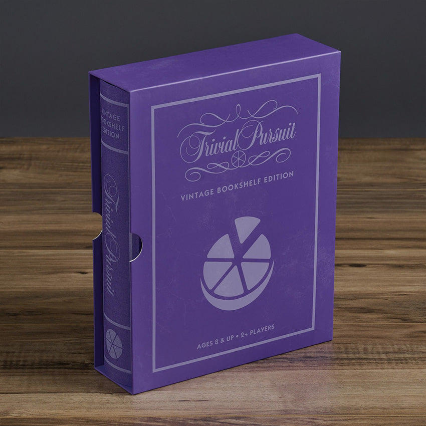 WS Game Company | Édition Vintage Bookshelf Trivial Pursuit