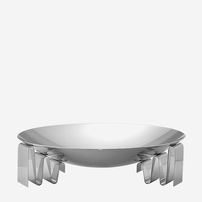 Maison Lipari Frequency Large Bowl - Silver  GEORG JENSEN.