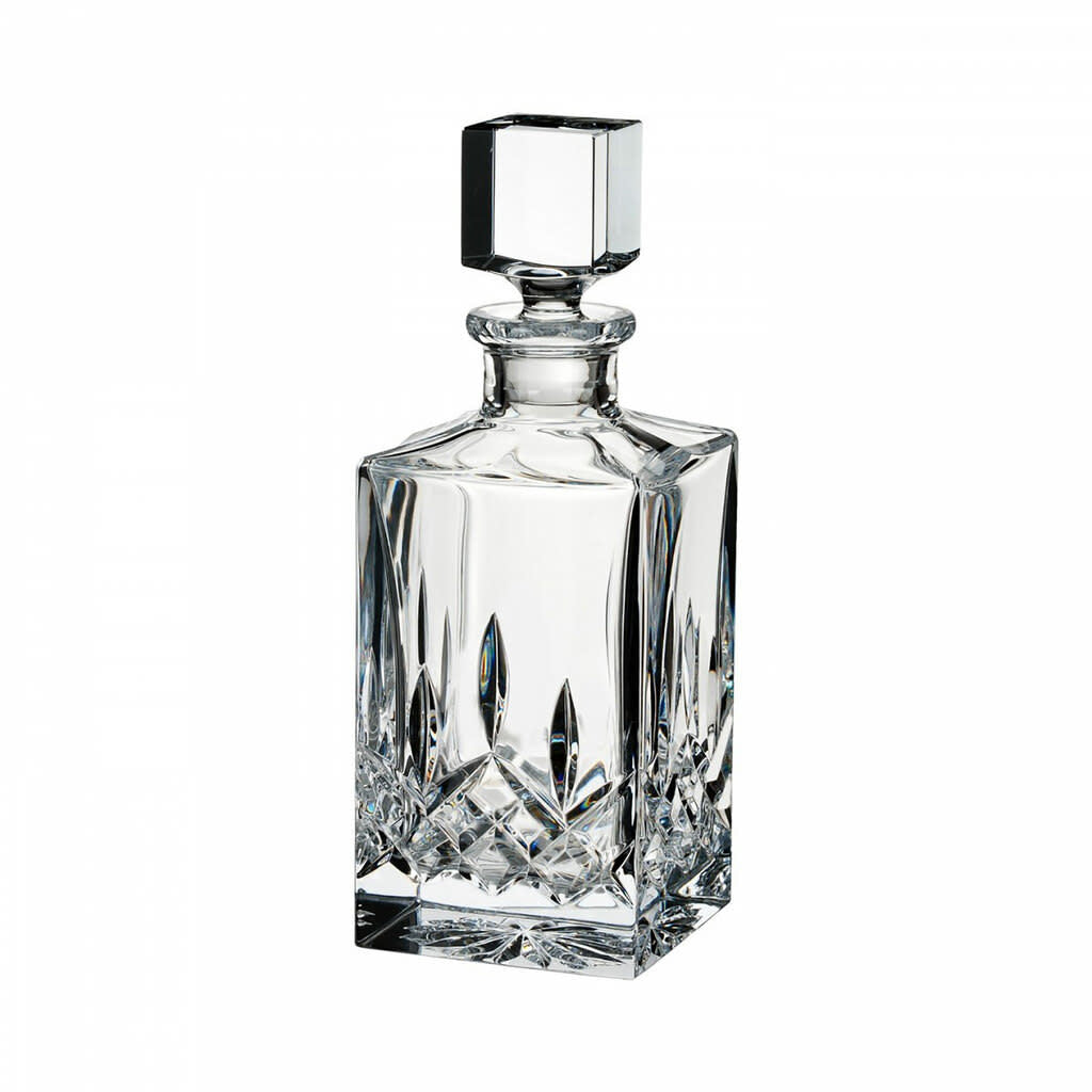 Maison Lipari Lismore Decanter Square 26 Oz  WATERFORD.