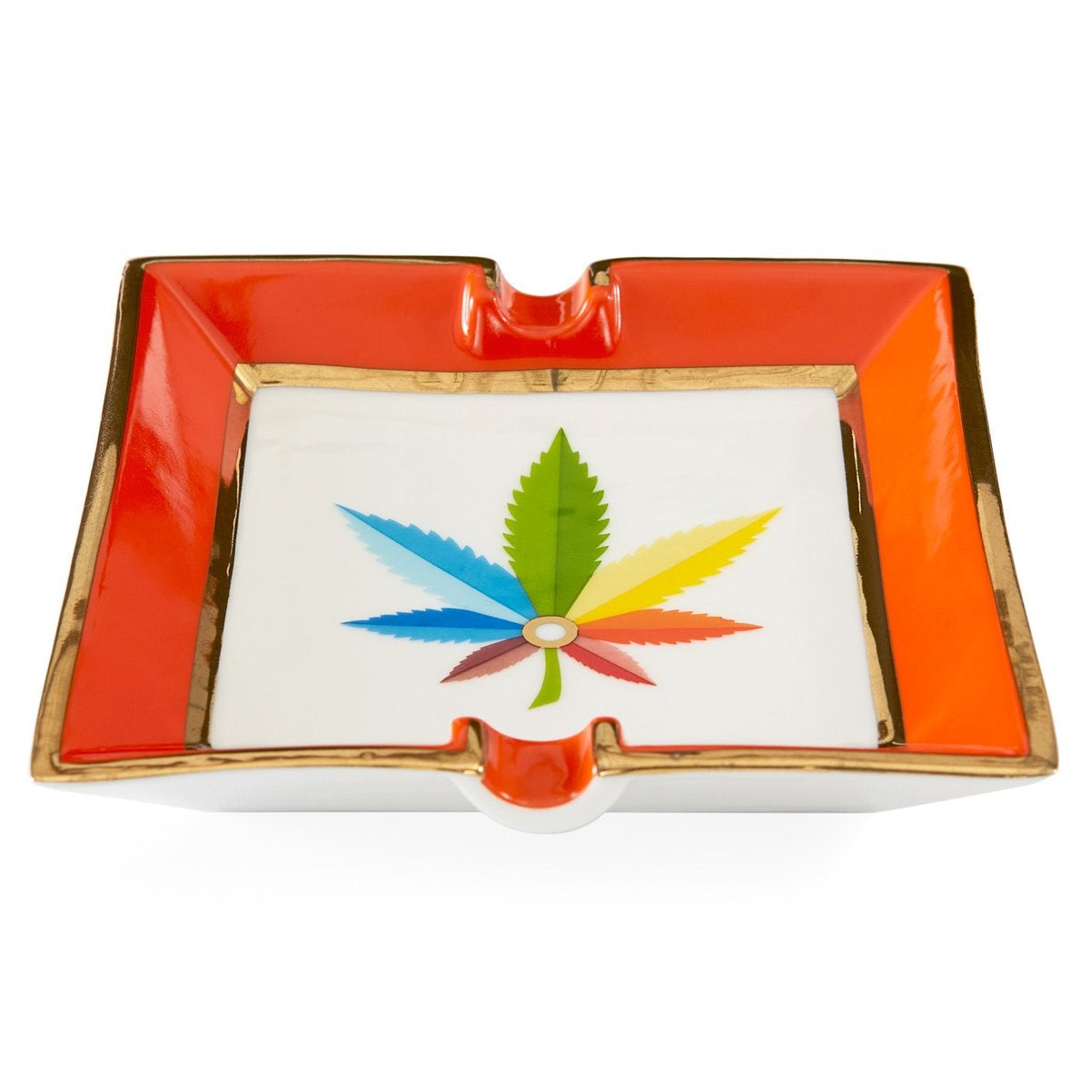 Maison Lipari Sinsemilla Square Ashtray - Multicolor  JONATHAN ADLER.