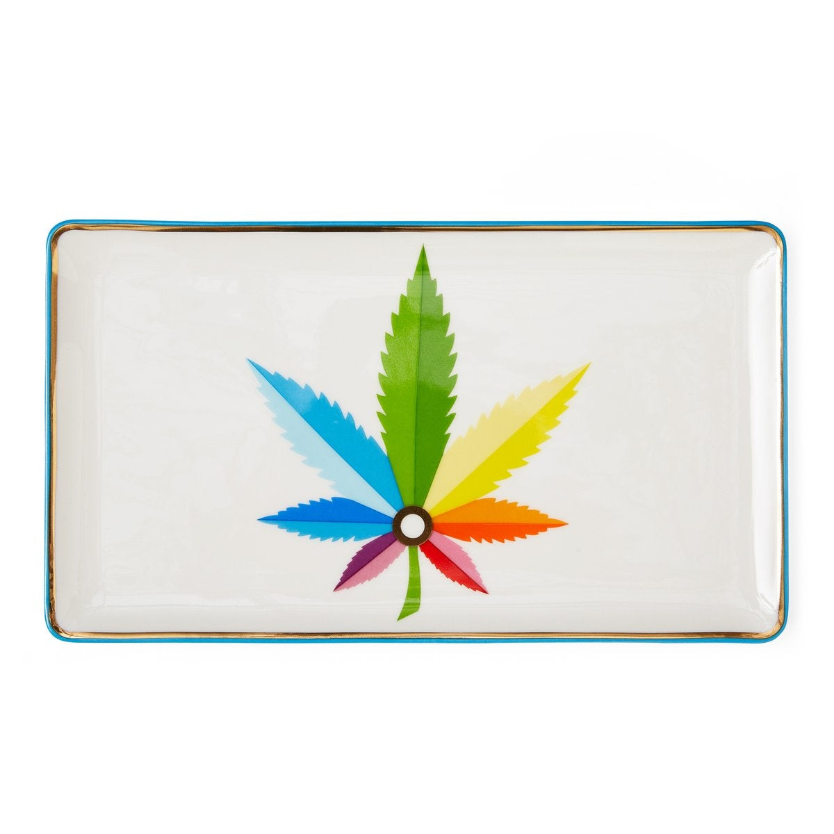 Maison Lipari Sinsemilla Rolling Tray Multi  JONATHAN ADLER.