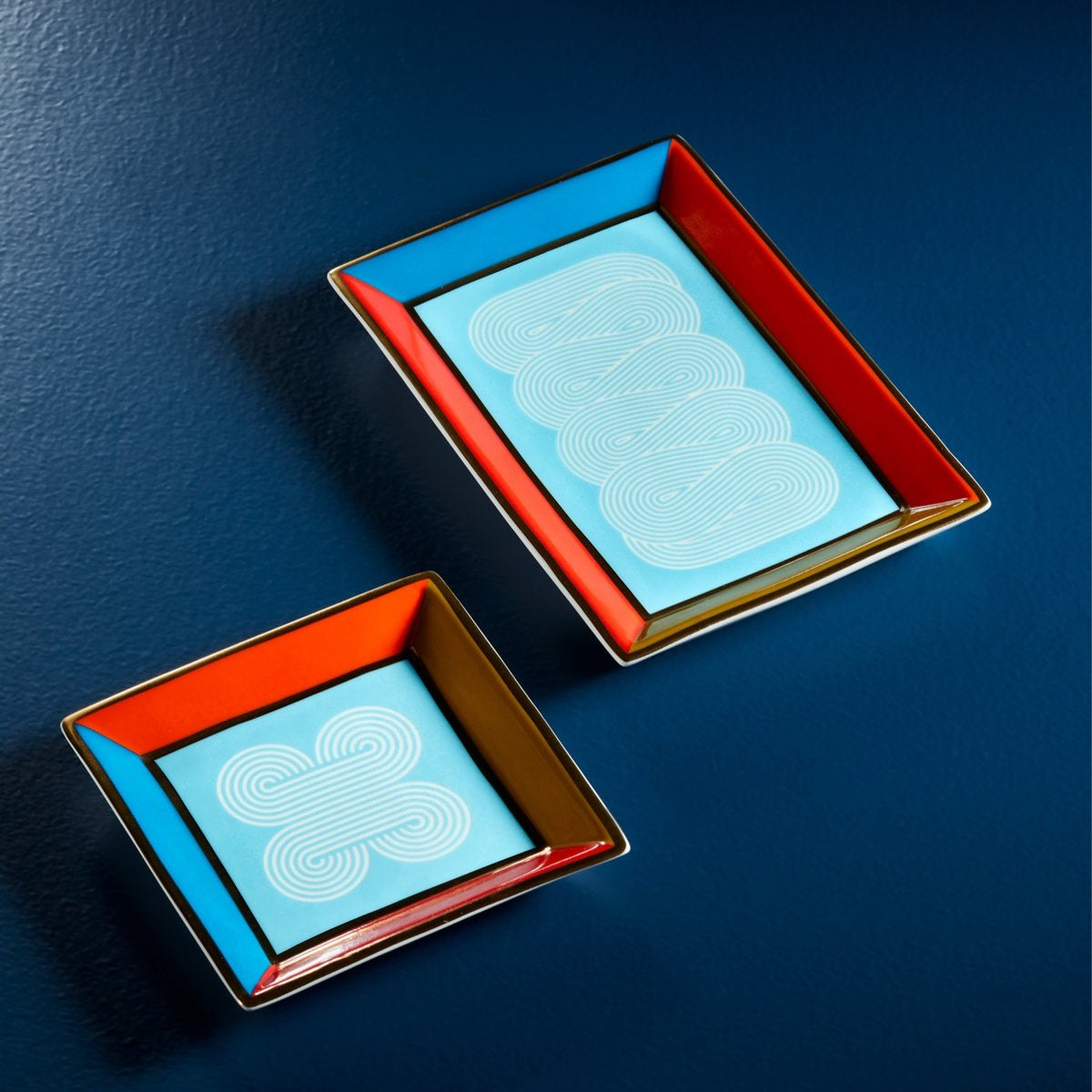 Maison Lipari Pompidou Square Tray - Multicolor  JONATHAN ADLER.