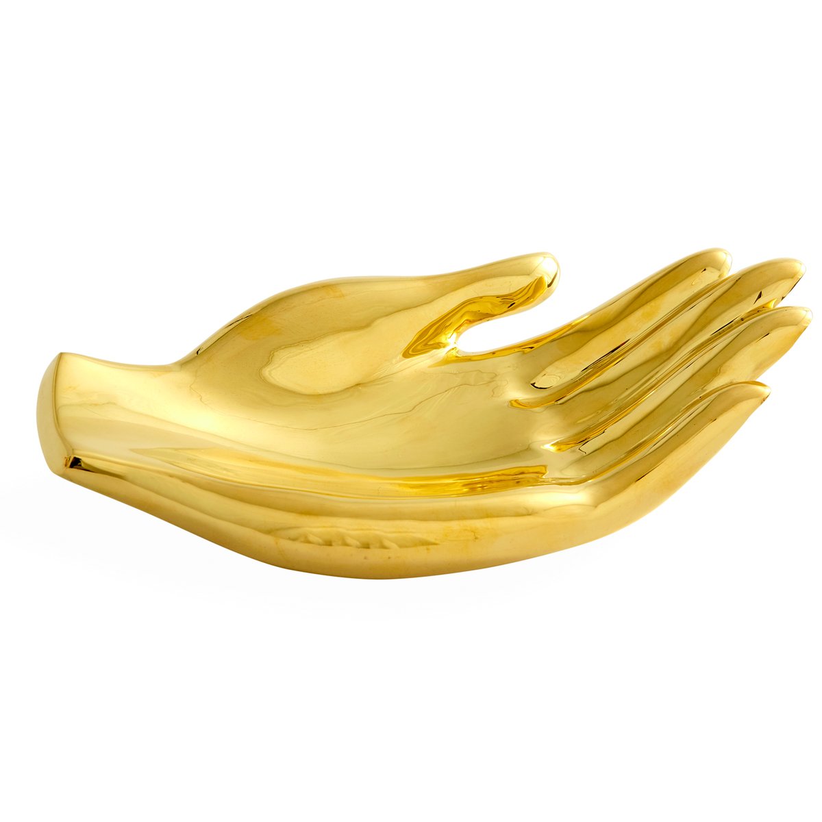 Maison Lipari Brass Hand Bowl - Gold  JONATHAN ADLER.