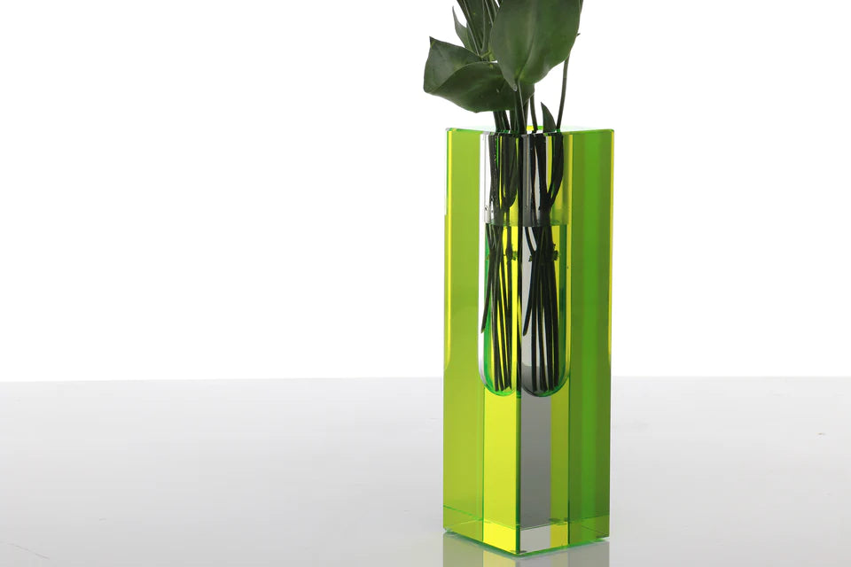 Alexandra Von Furstenberg | Vase Eclipse Tall- Vert - Edition limitée